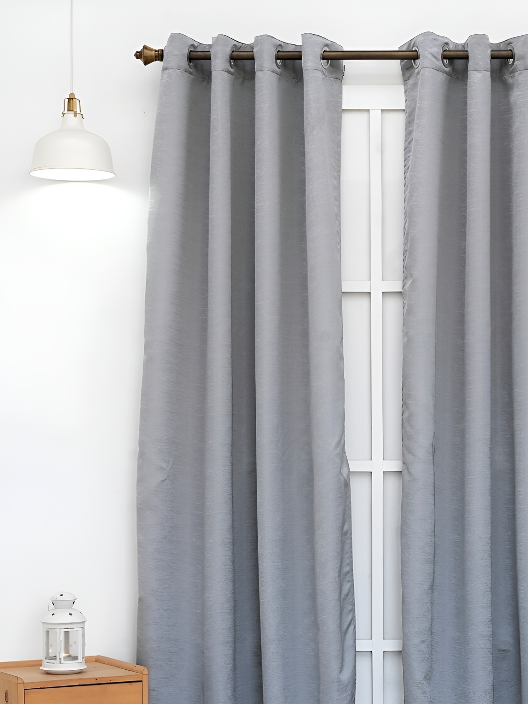 

Ariana Grey Black Out Window Curtain