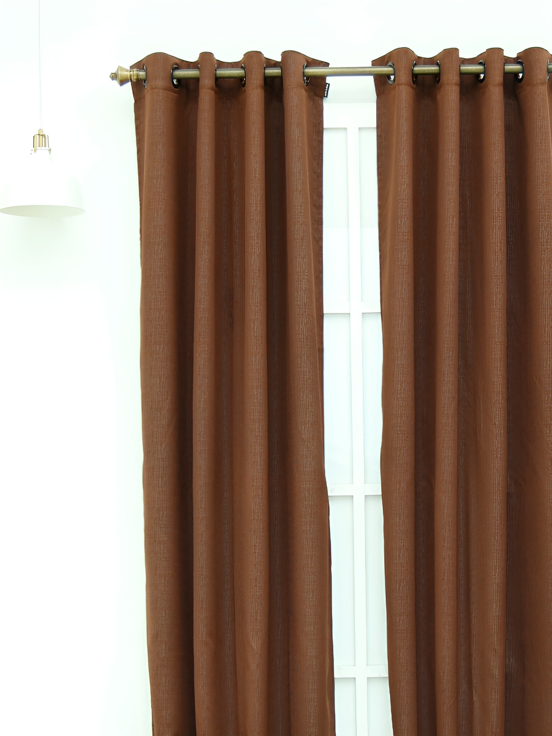 

Ariana Brown Black Out Window Curtain