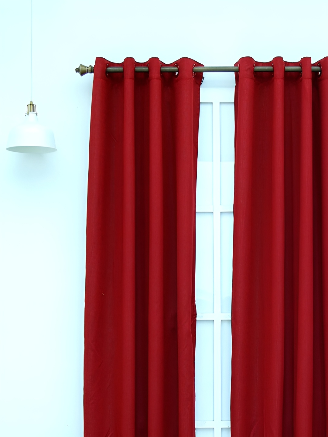 

Ariana Maroon Black Out Window Curtain