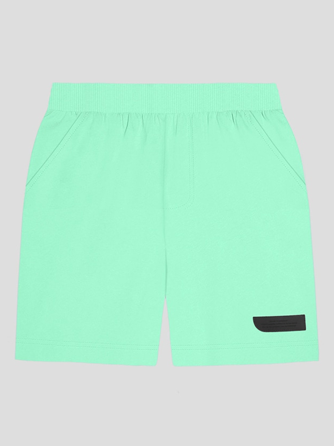 

PANGOLIN Girls Mid Rise 4 - Way Stretch Shorts, Green