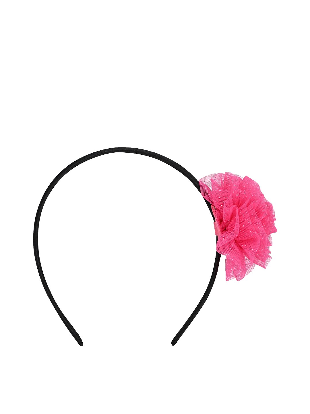 

Aye Candy Girls Sparkling Tulle Flower Hairband, Pink