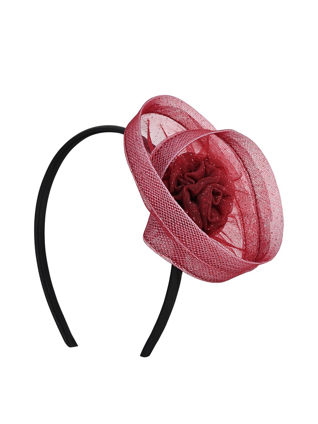 

Aye Candy Girls Sparkling Flower Hairband, Maroon