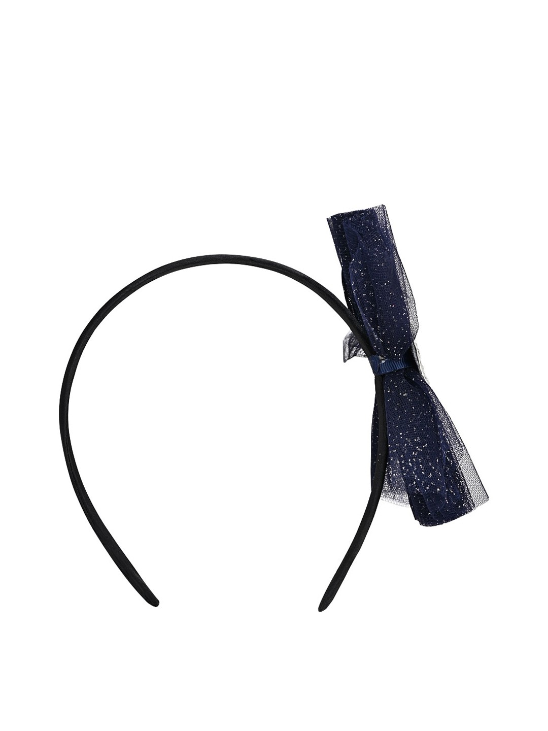 

Aye Candy Girls Bow Detail Hairband, Navy blue