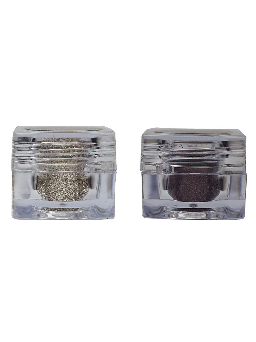 

Veoni BELLE Set of 2 Holographic HD Glitter Eyeshadow - Champagne Gold 08 & Wine 07