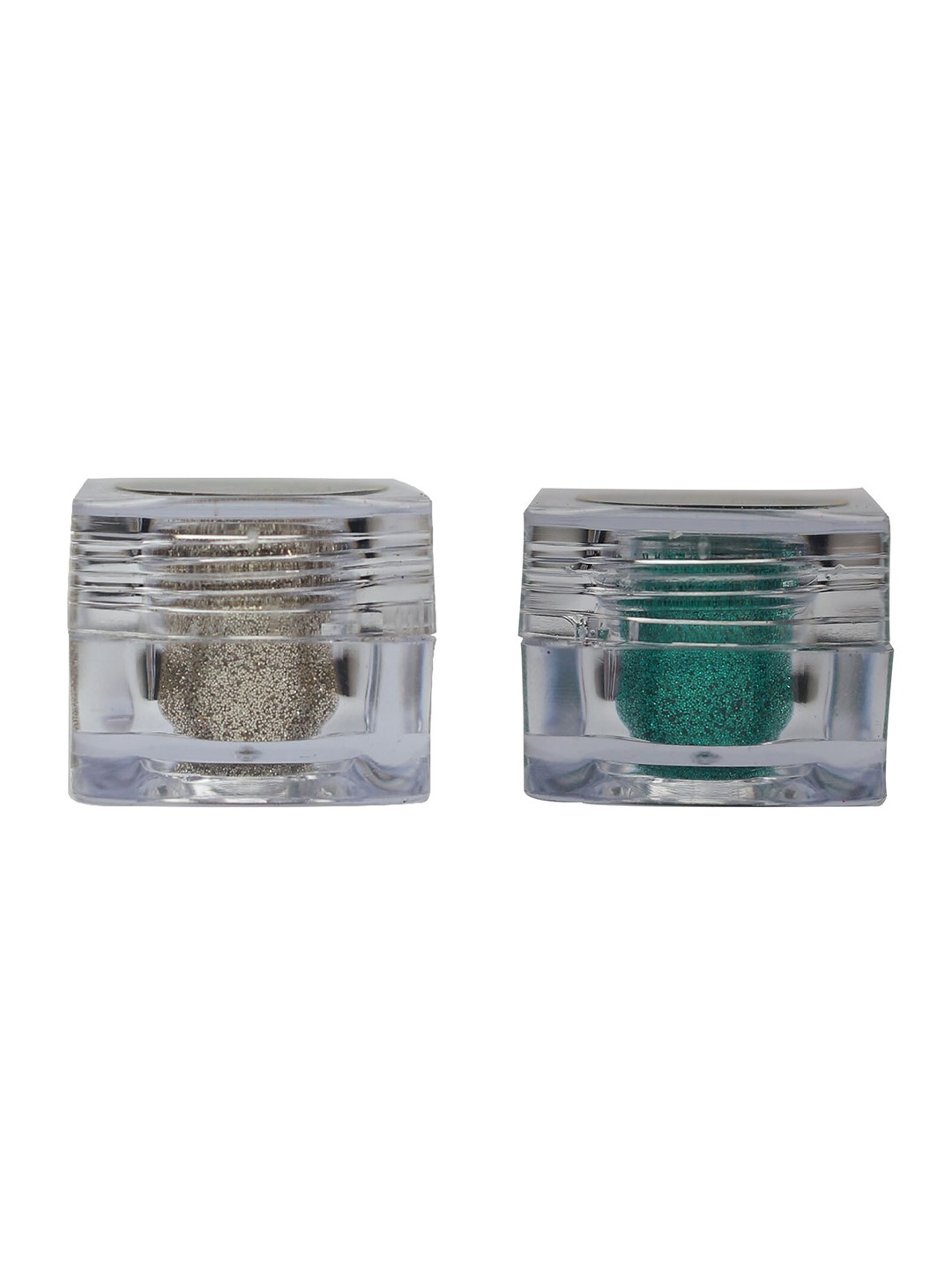 

Veoni BELLE 2 Pcs Holographic HD Glitter Eyeshadow 5g Each - Champagne Gold & Sea Green
