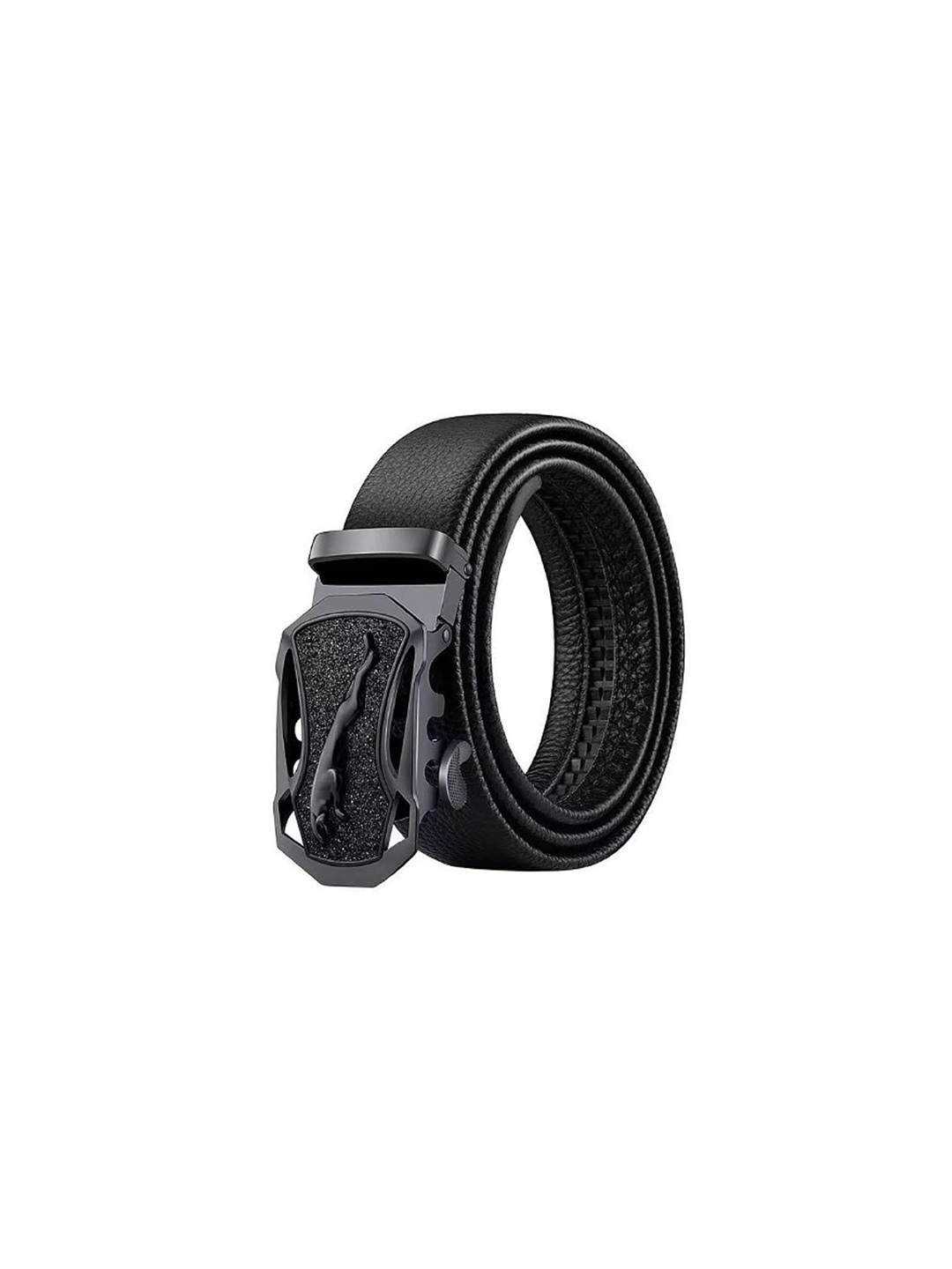 

Zacharias Men Leather Belt, Black