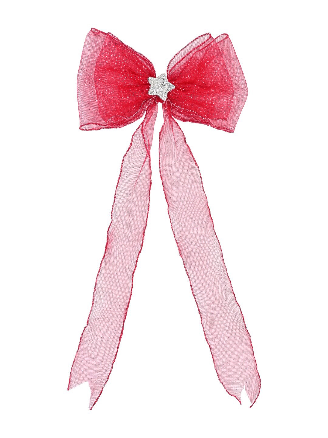 

Aye Candy Girls Sparkling Bow Alligator Hair Clip, Red