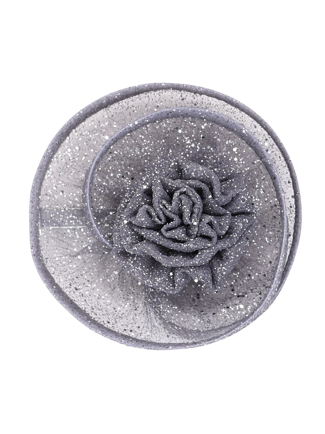 Aye Candy Girls Embellished Alligator Hair Clip, Grey