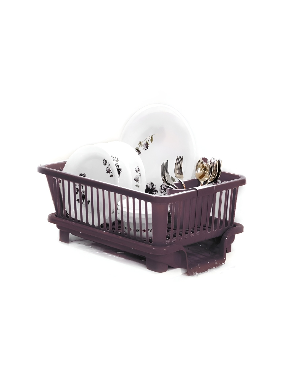 

SHOPIXO Brown Drying Washing Basket Tray