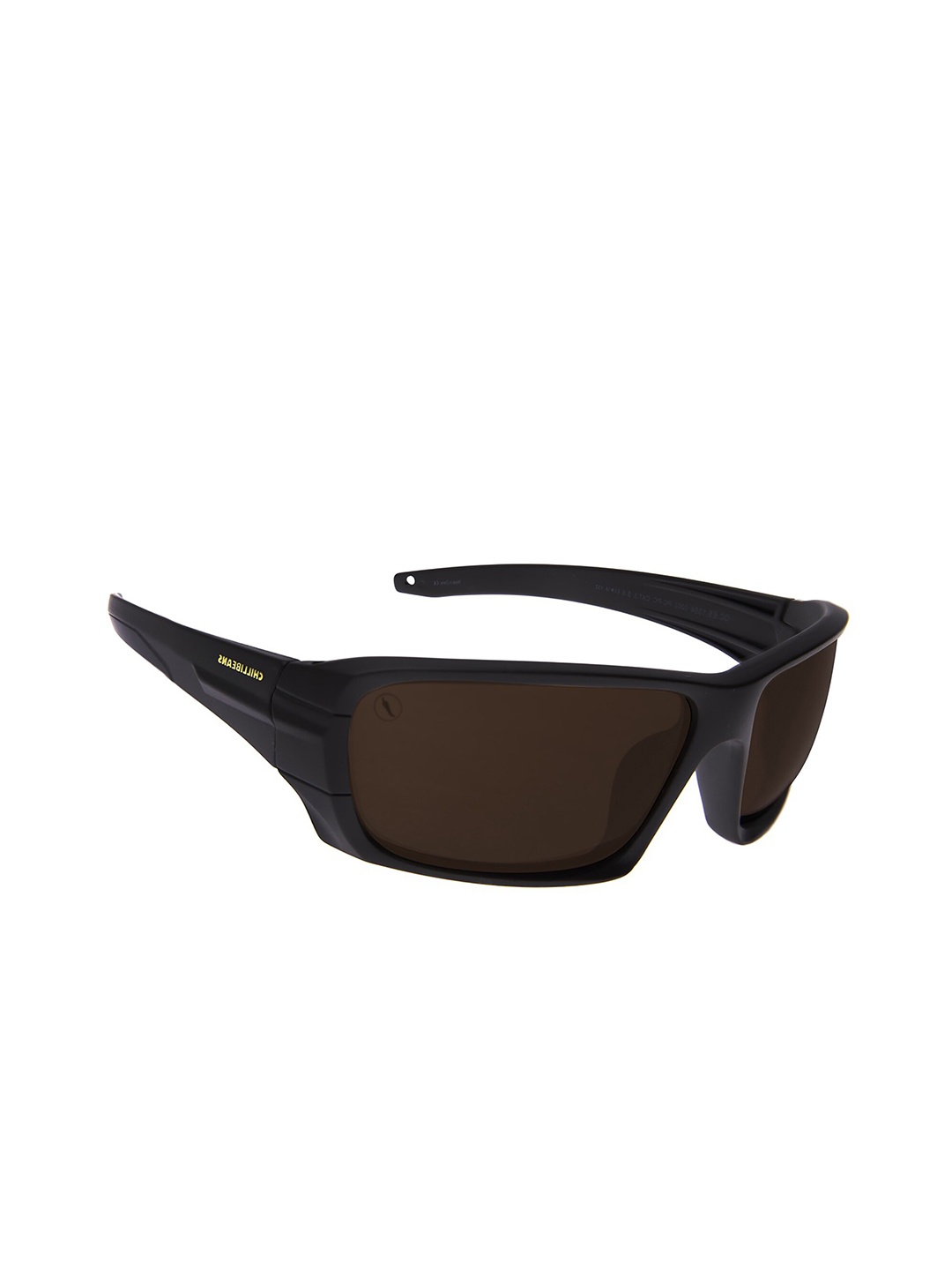 

Chilli Beans Unisex Rectangle Sunglasses with UV Protected Lens OCES13840202, Brown
