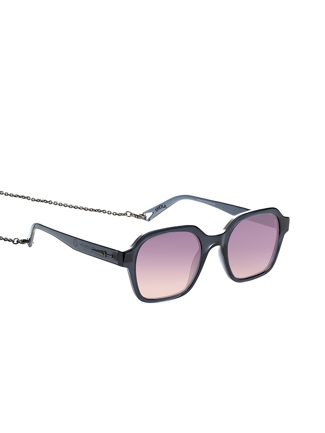 Chilli Beans Women Square Sunglasses With UV Protected Lens OCCL39762030, Purple