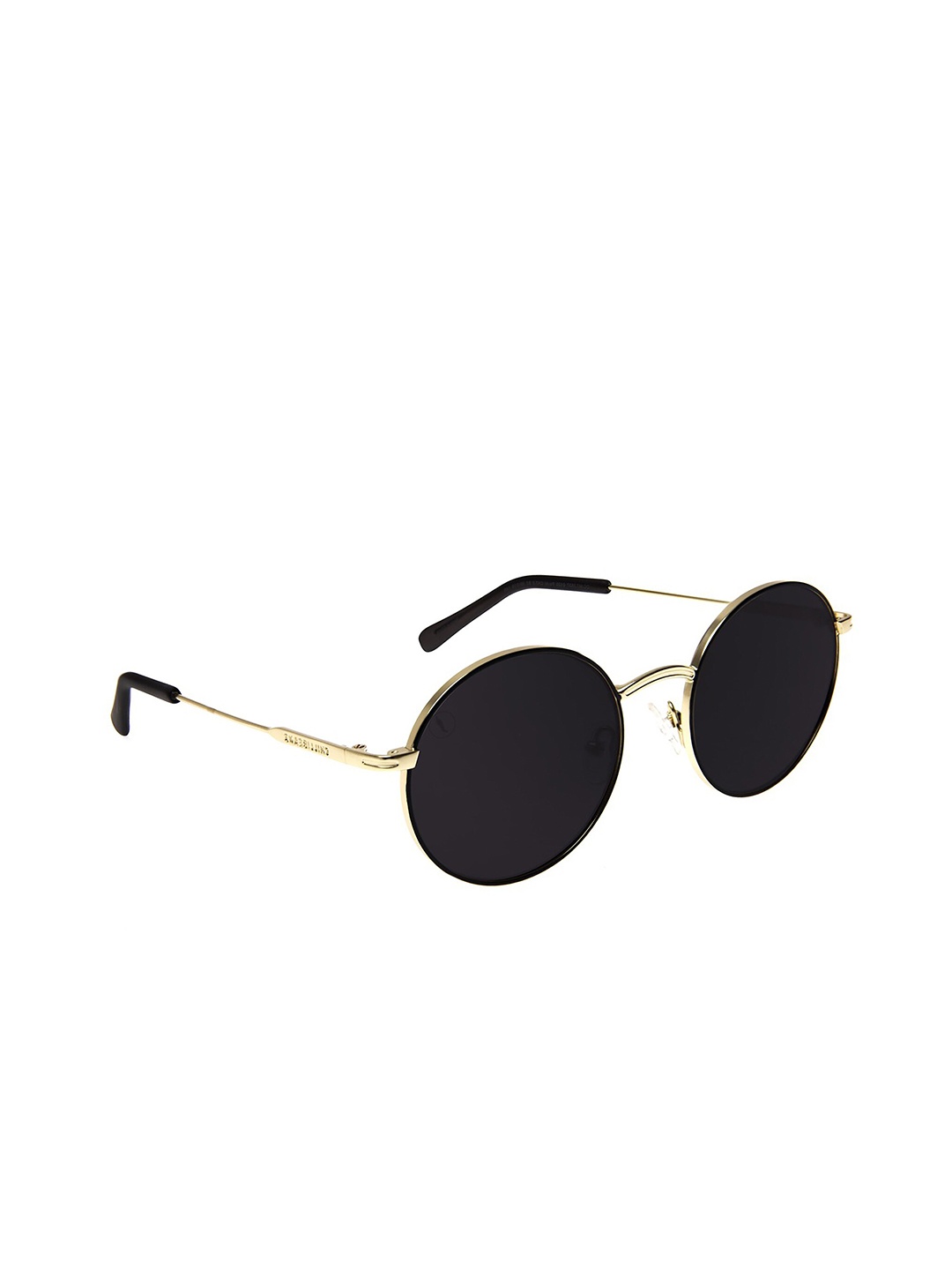 

Chilli Beans Men Round Sunglasses With UV Protected Lens OCMT35370120, Black