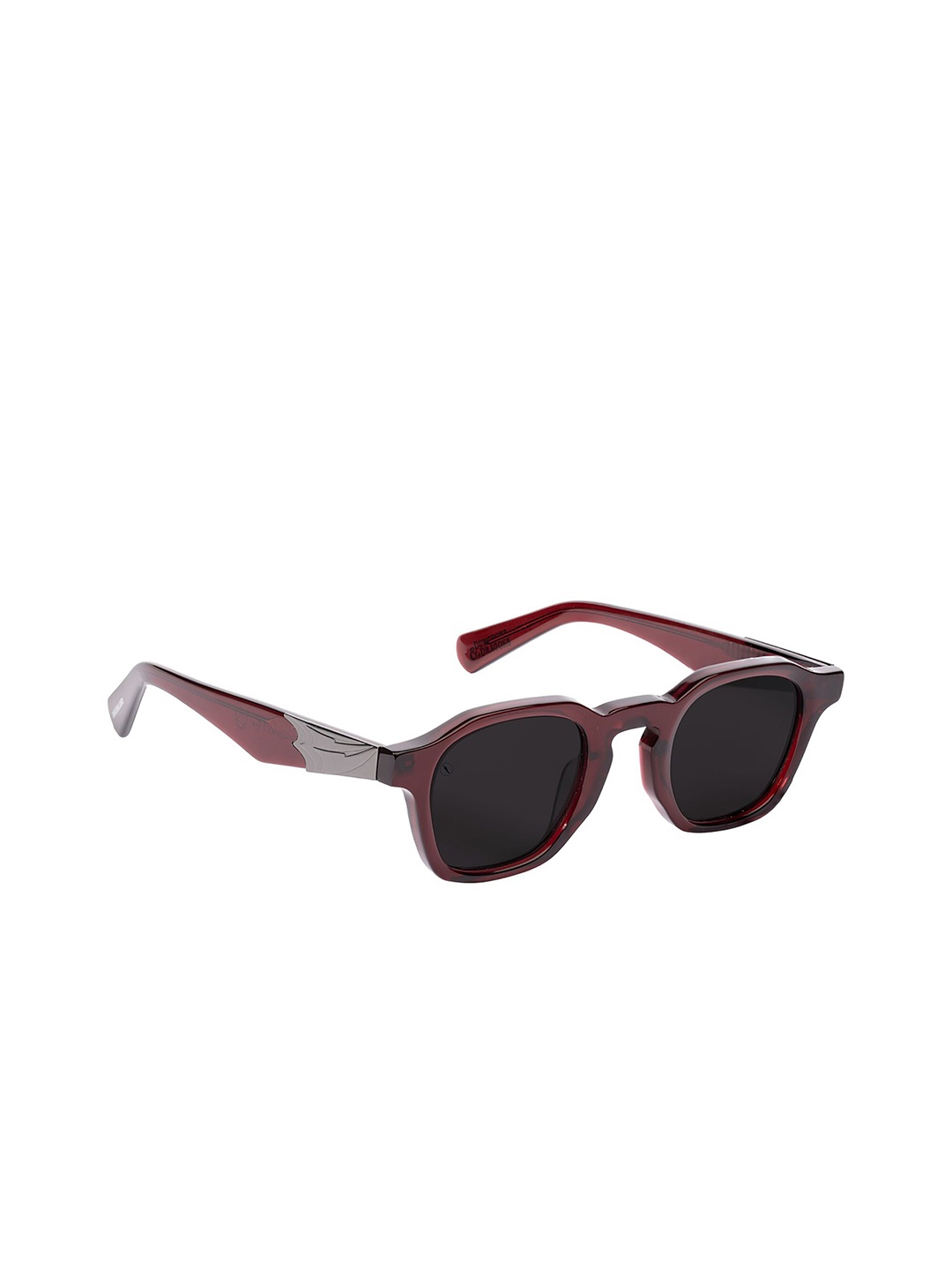 

Chilli Beans Unisex Square Sunglasses with UV Protected Lens OCCL39733216, Black