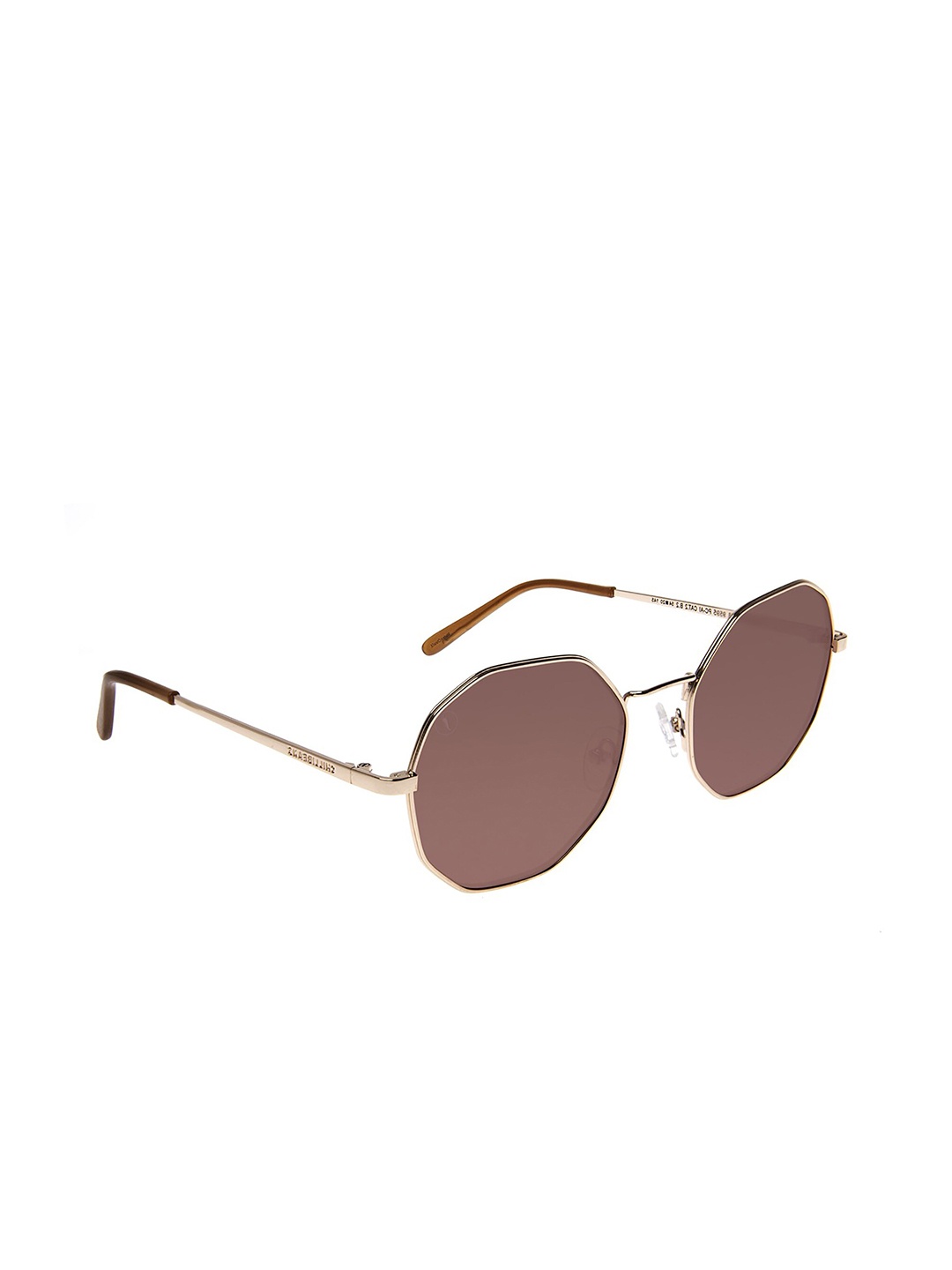 

Chilli Beans Women Round Sunglasses With UV Protected Lens, Gold