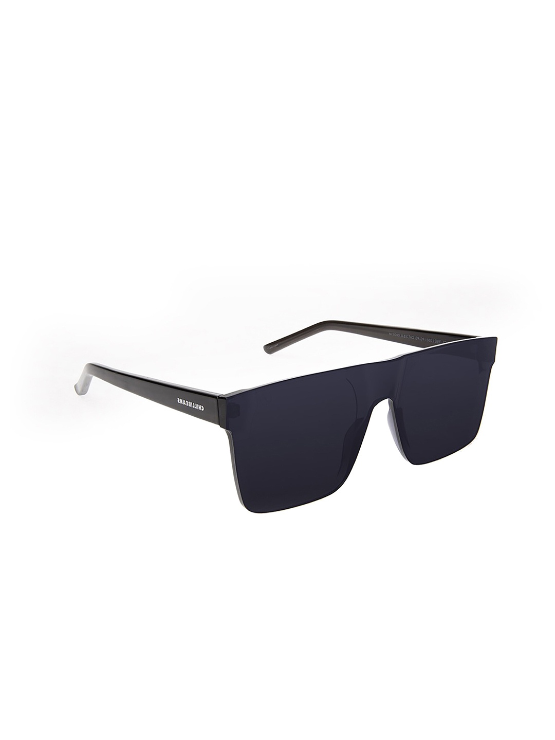 

Chilli Beans Unisex Square Sunglasses With UV Protected Lens, Black
