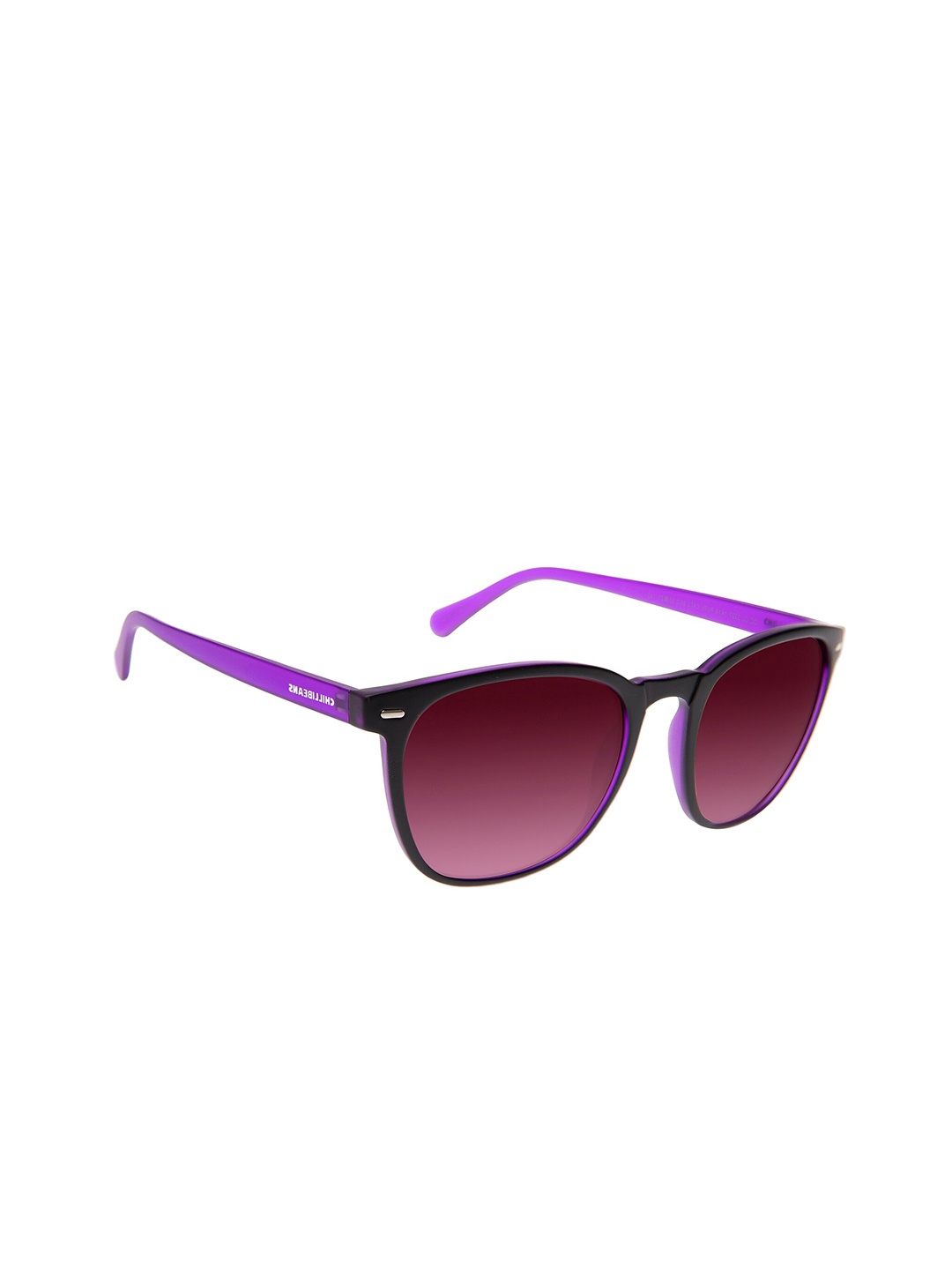 Chilli Beans Men Wayfarer Sunglasses With UV Protected Lens OCCL39271414, Maroon