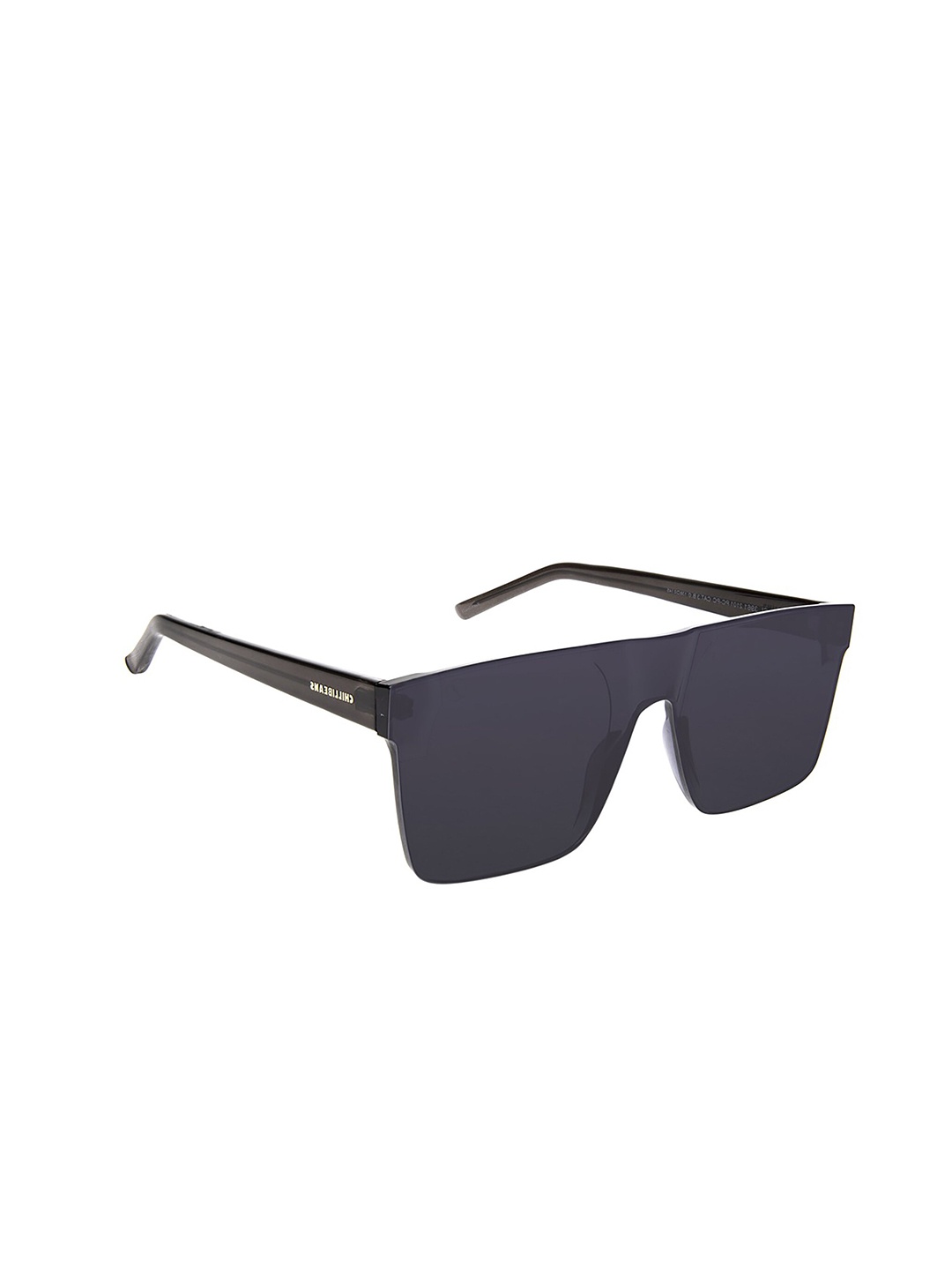 

Chilli Beans Unisex Square Sunglasses with UV Protected Lens OCCL39612101, Black
