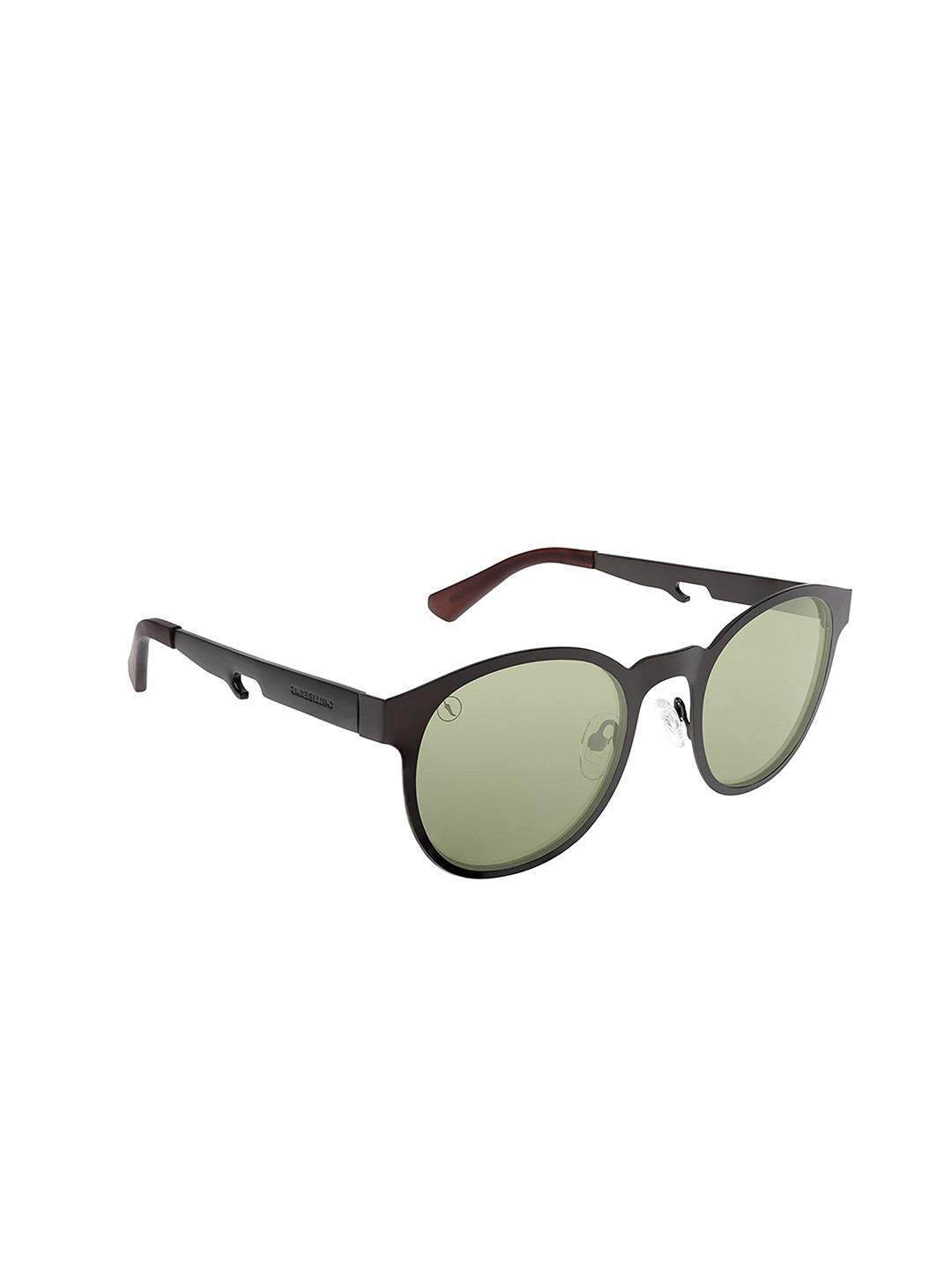 

Chilli Beans Unisex Round Sunglasses with UV Protected Lens OCCL38661567, Green