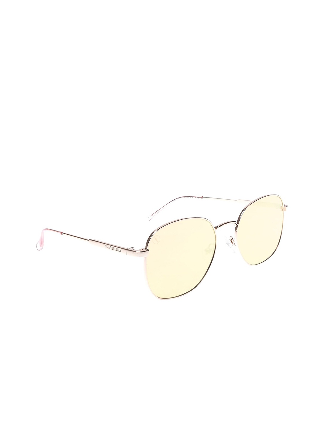 

Chilli Beans Women Square Sunglasses with UV Protected Lens OCMT34789595, Gold