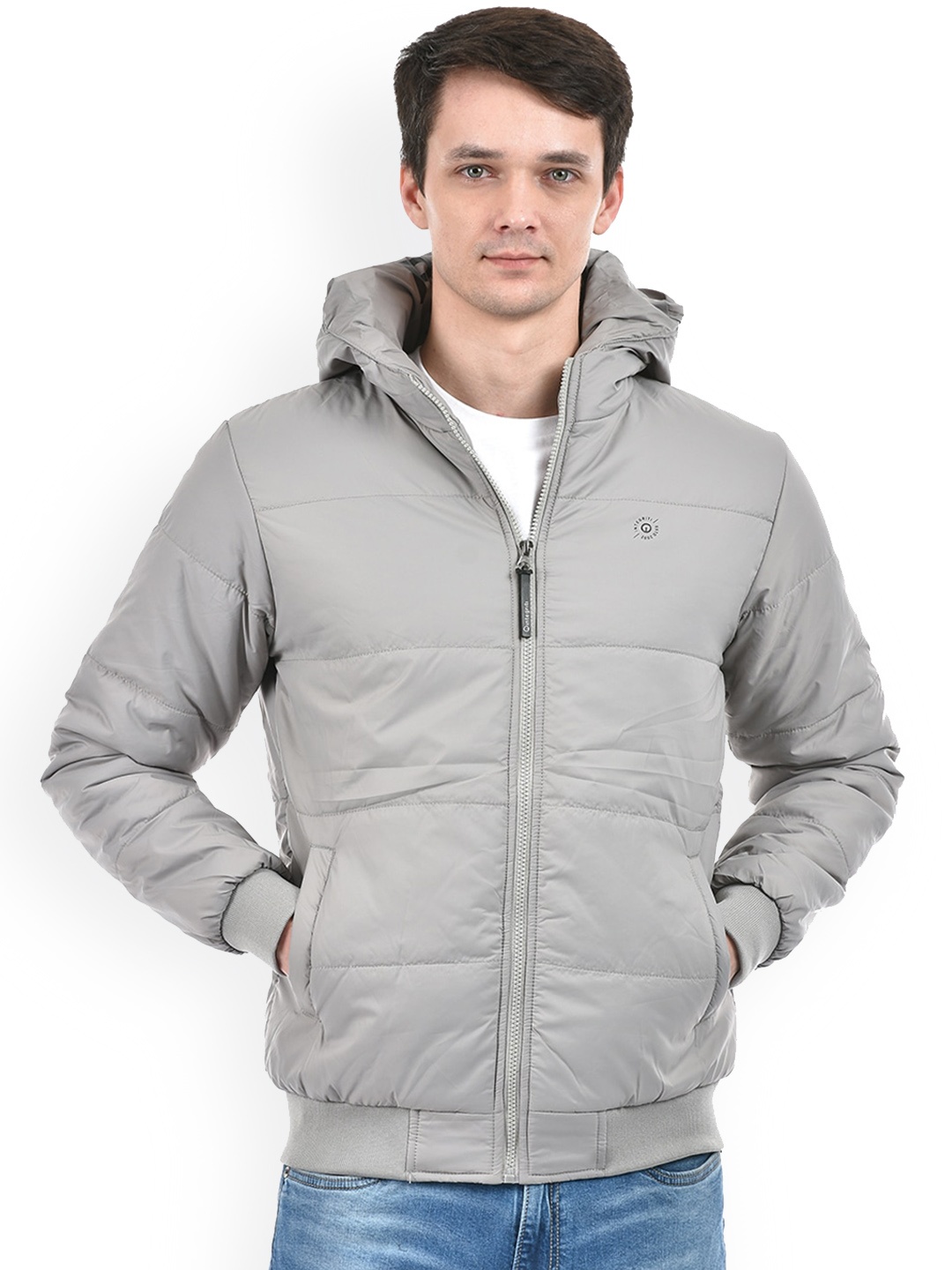 

Integriti Hooded Reversible Puffer Jacket, Grey