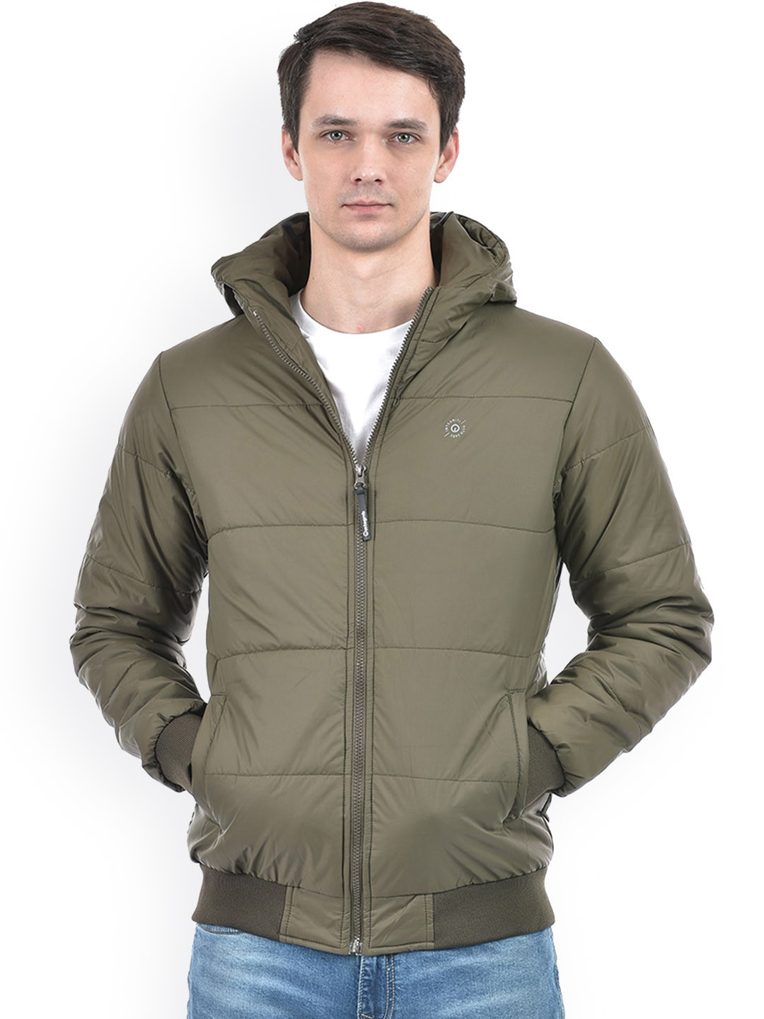 

Integriti Hooded Reversible Puffer Jacket, Olive