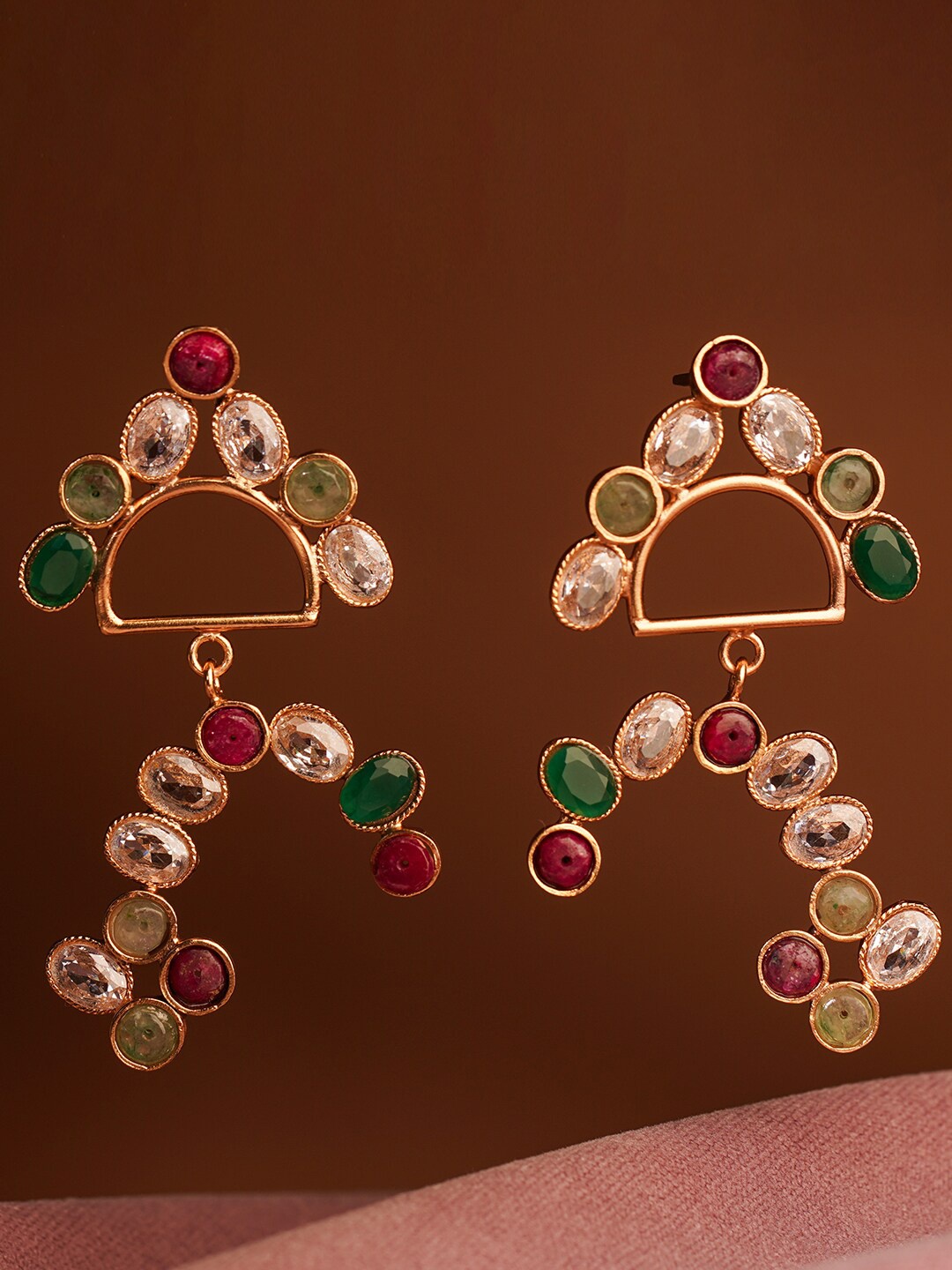 

Suhani Pittie Gold Plated Drop Earrings