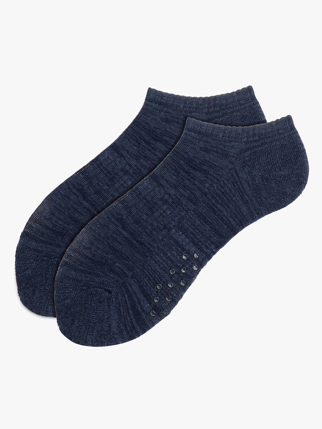 Soxytoes Unisex Cotton Shoe Liner Socks, Blue