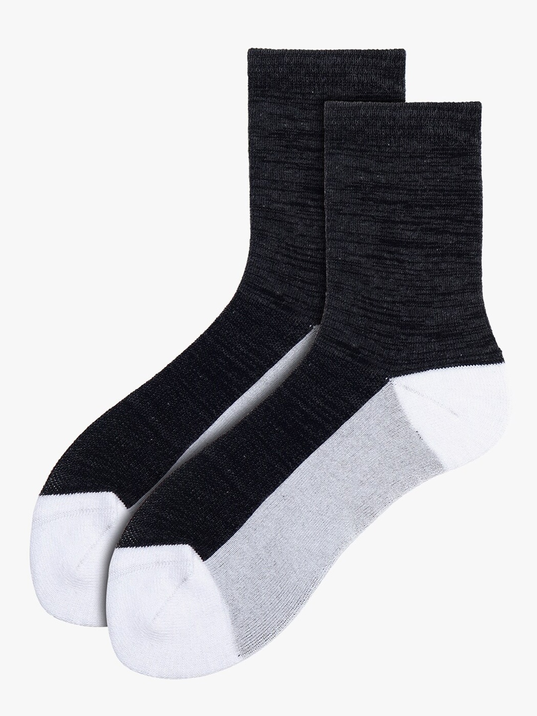 

Soxytoes Unisex Patterned Cotton Above Ankle-Length Socks, Grey