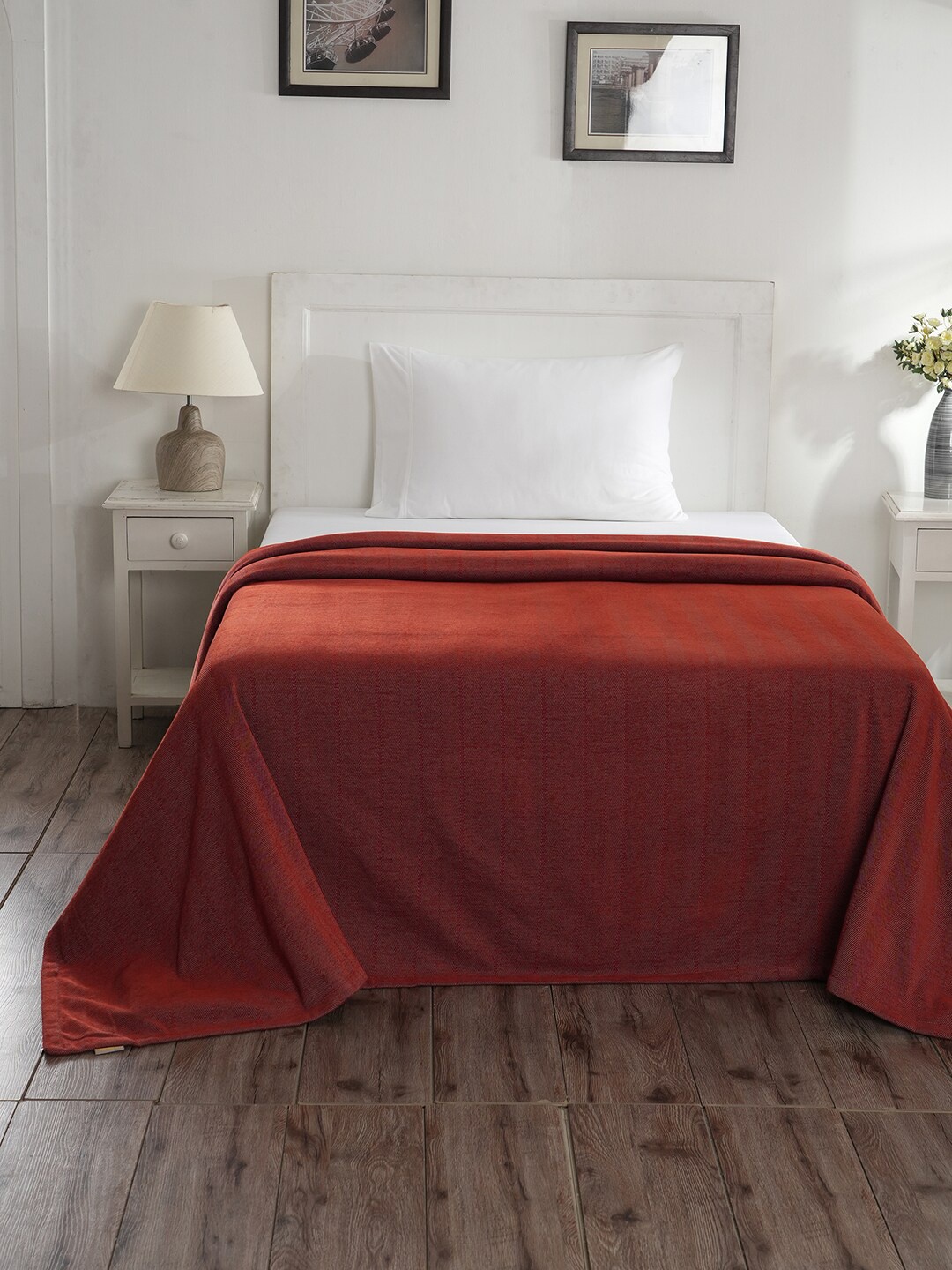 

MASPAR Red 240TC Single Bed Covers