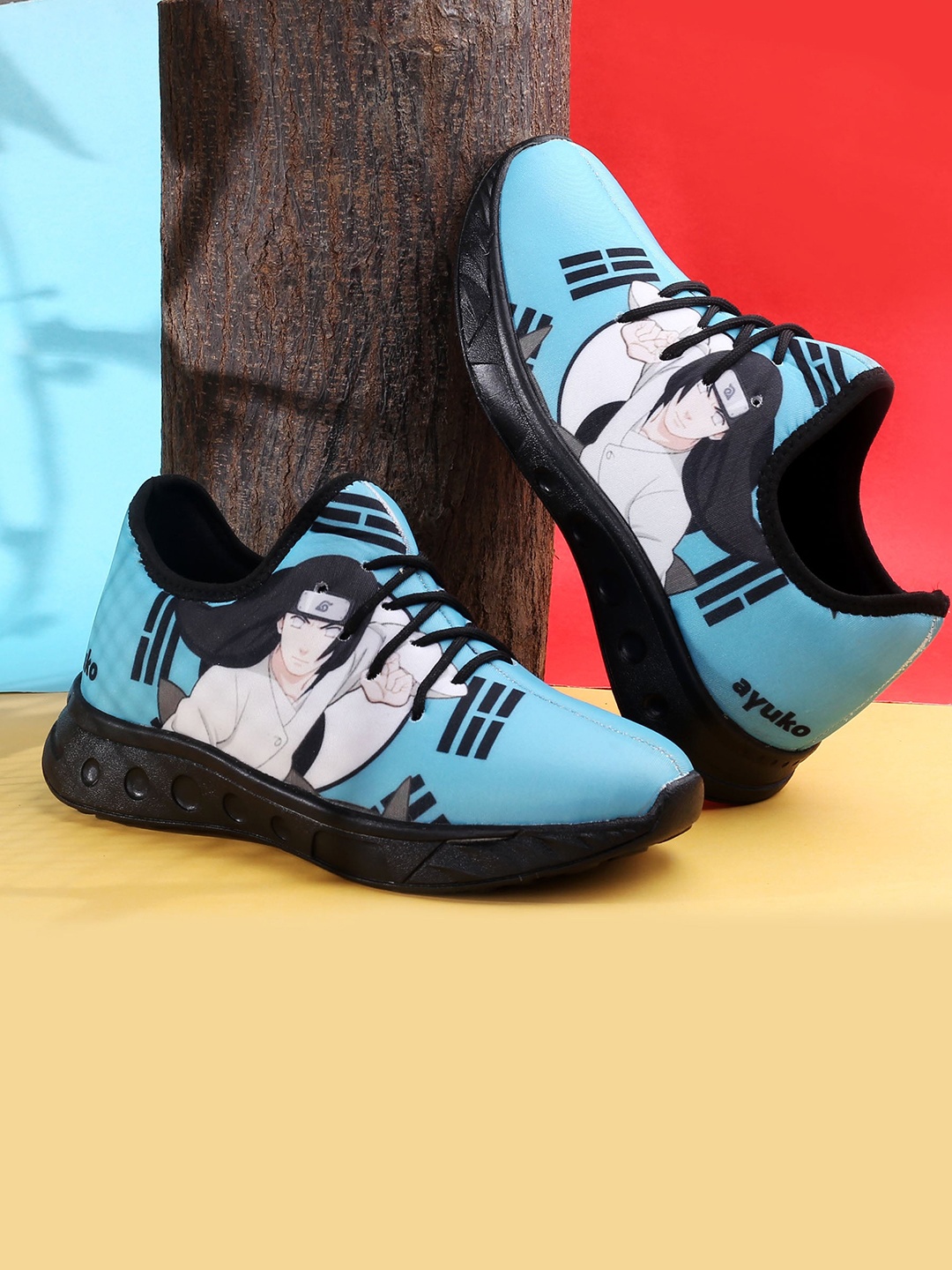 

HAKKEL Men Printed Lightweight Sneakers, Blue