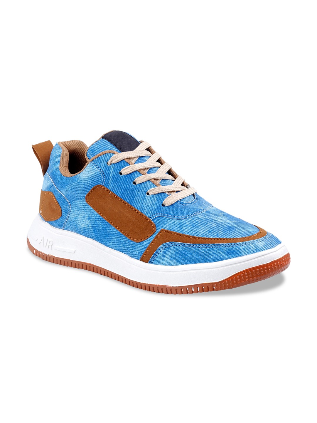 

HAKKEL Men Colourblocked Lightweight Sneakers, Blue