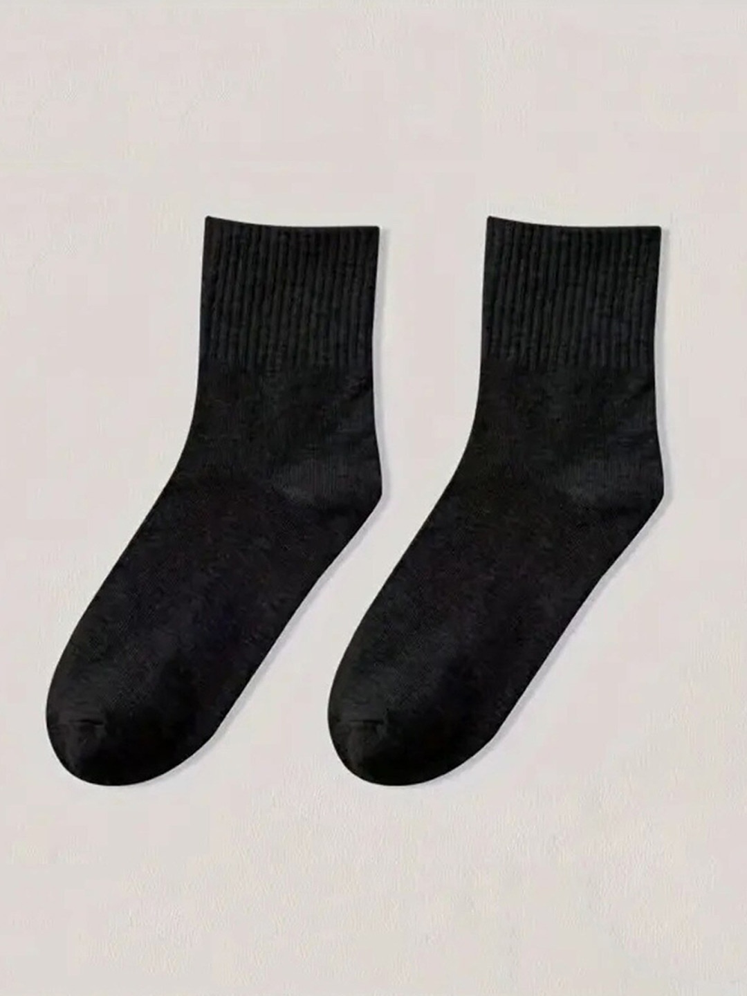 

BAESD Kids Pack Of 5 Ankle-Length Socks, Black