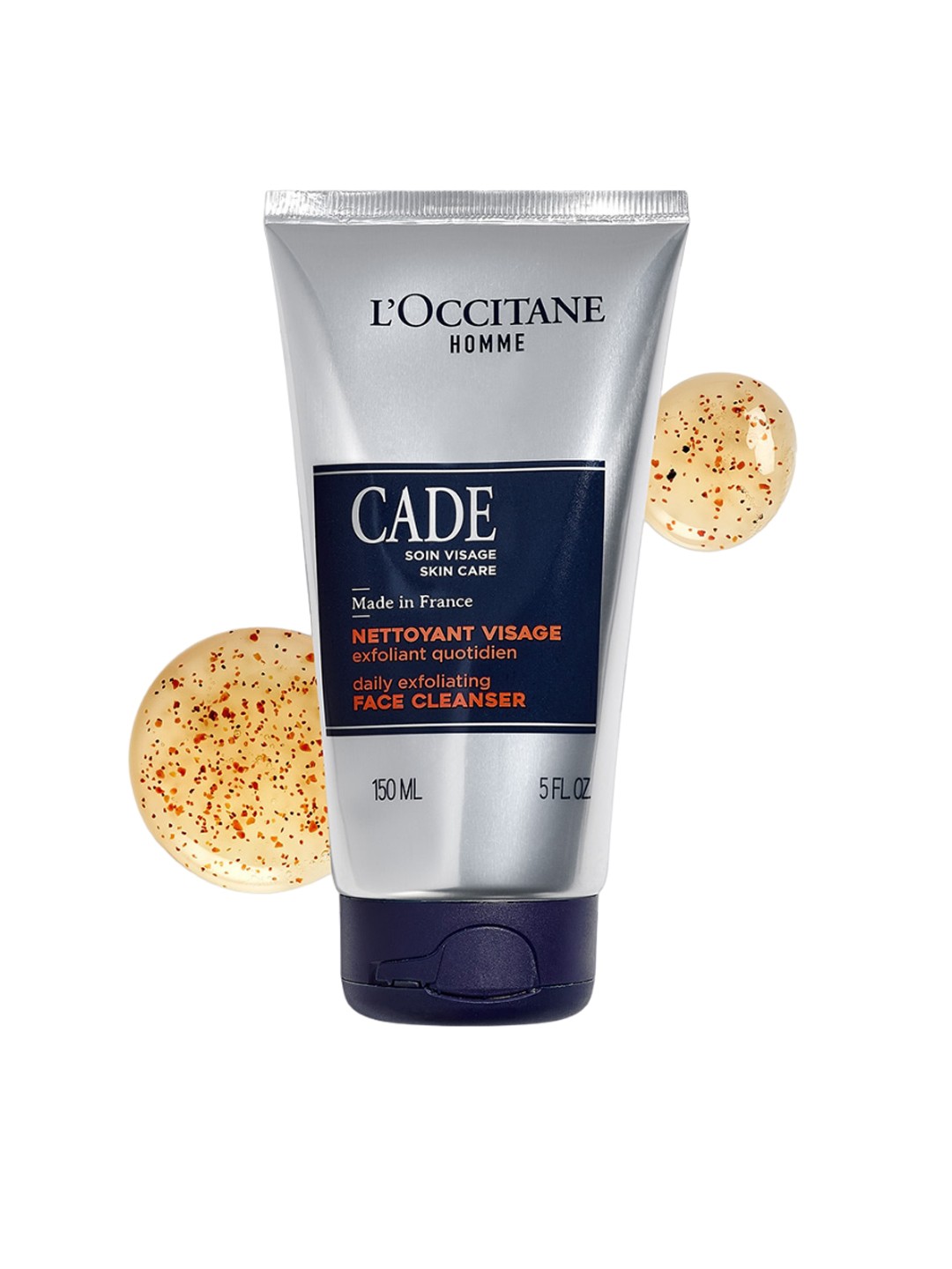 

LOccitane en Provence Cade Daily Exfoliating Face Cleanser -150ml, White