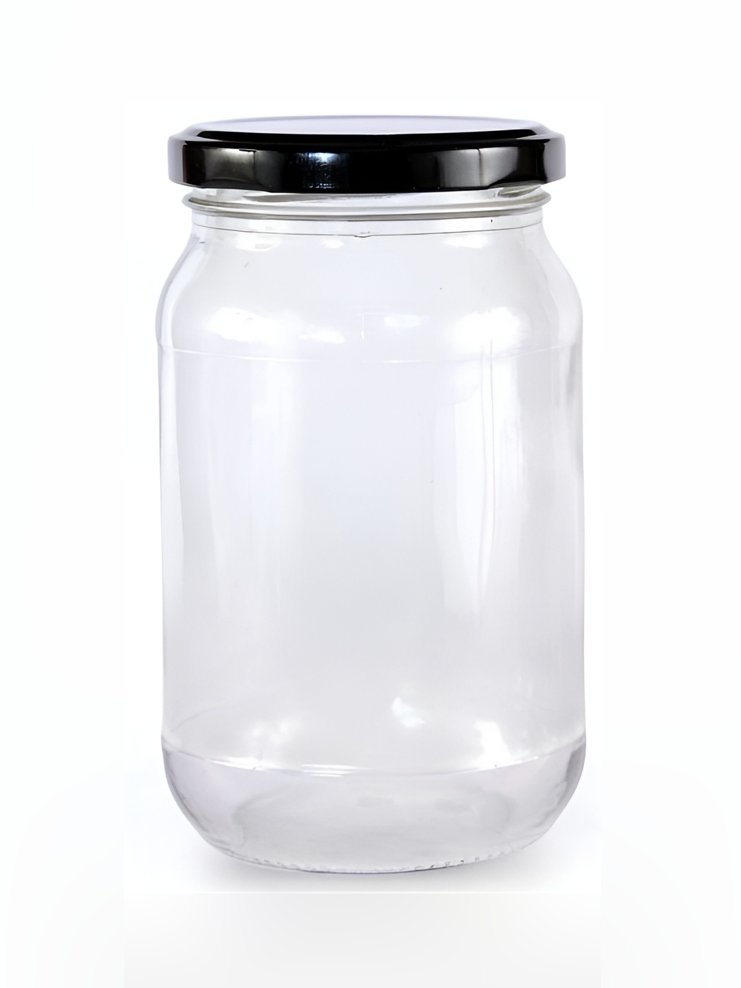 

Afast Transparent & Black Glass Dishwasher Safe Food Container 500 ml