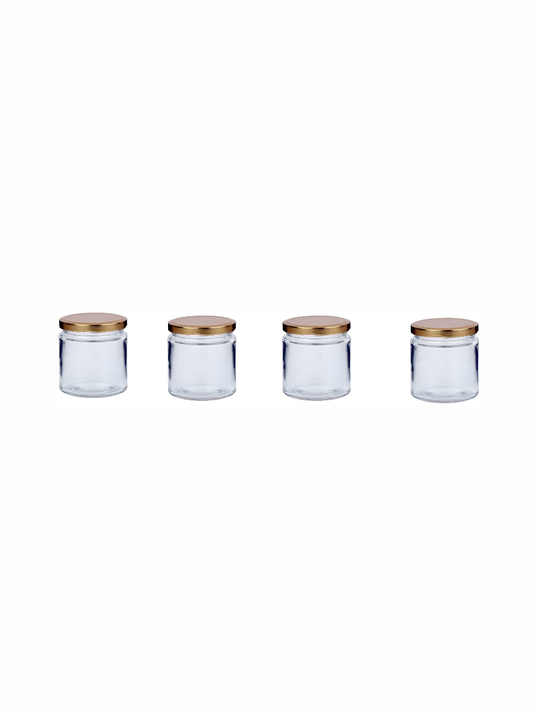 

Afast Transparent 4 Pieces Glass Dishwasher Safe Food Containers 50 ML
