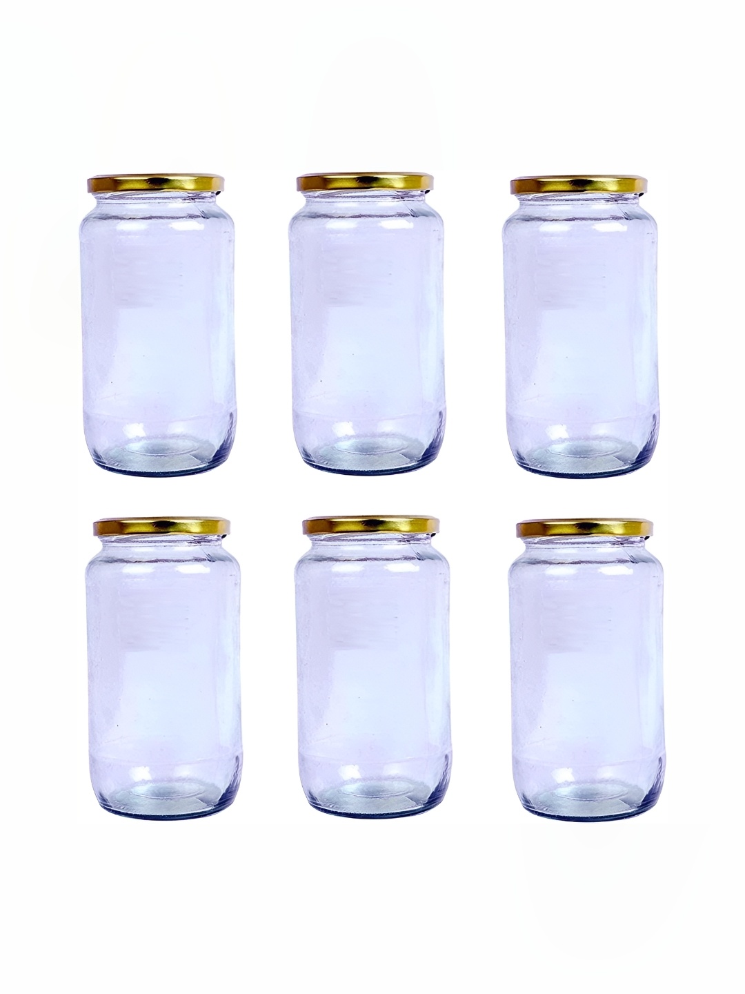 

Afast Transparent 6 Pieces Glass Dishwasher Safe Food Container 500 ml Each