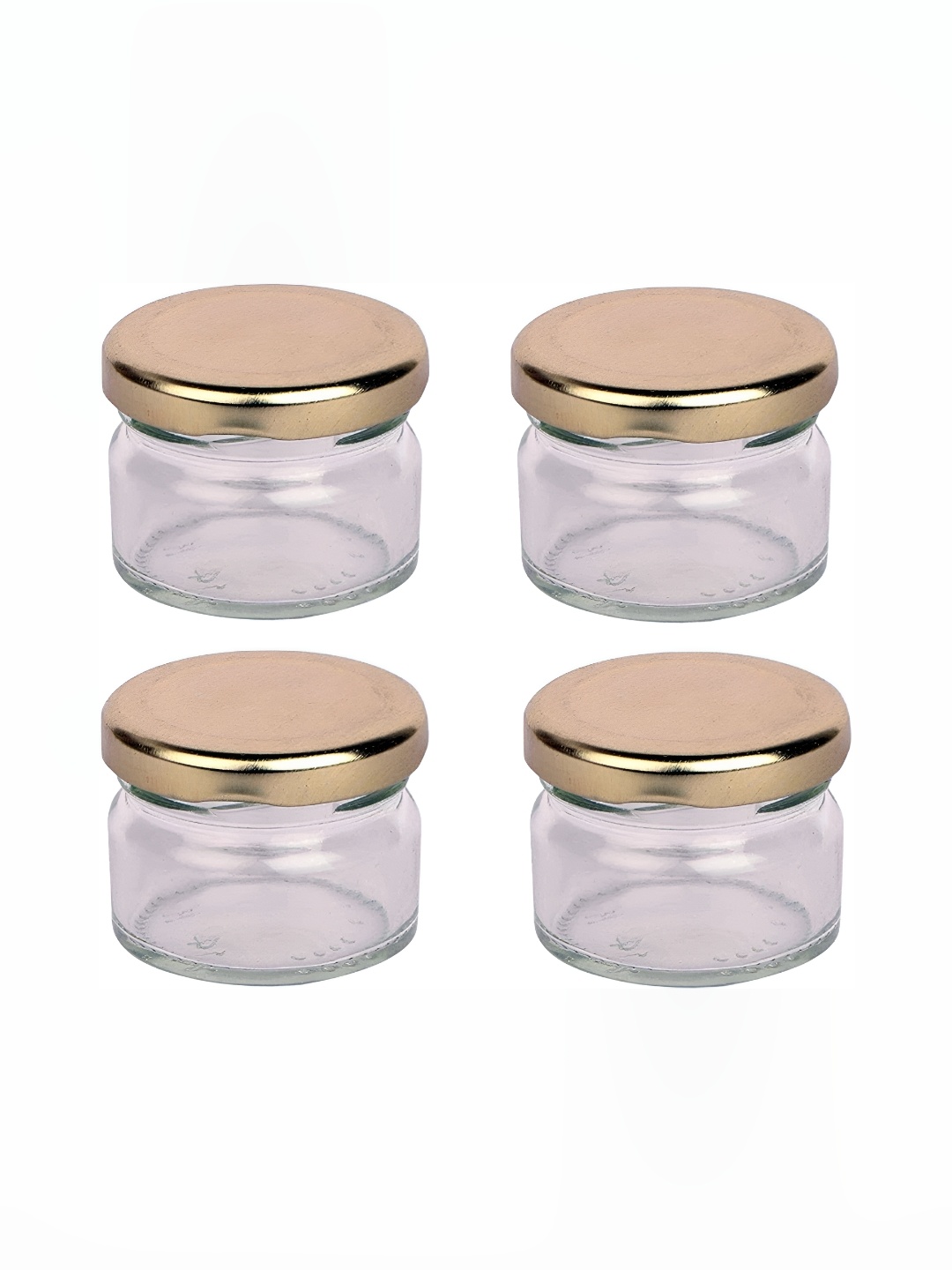 

Afast Transparent 4 Pieces Glass Dishwasher Safe Food Containers 30 ml Each