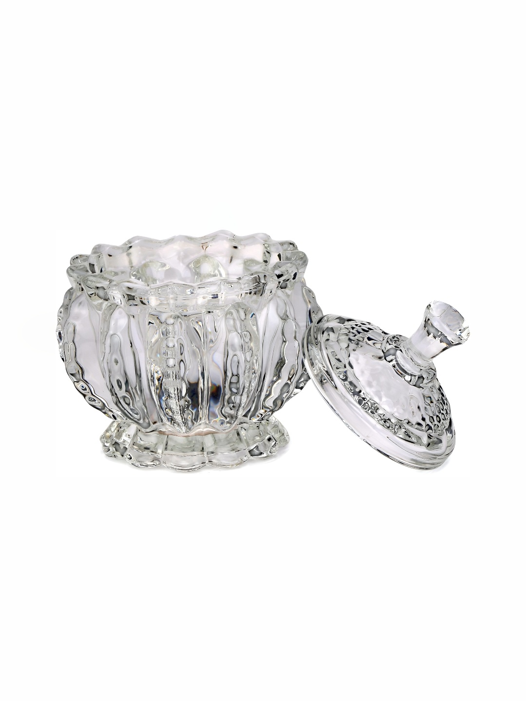 

Afast Transparent Glass Dishwasher Safe Food Container