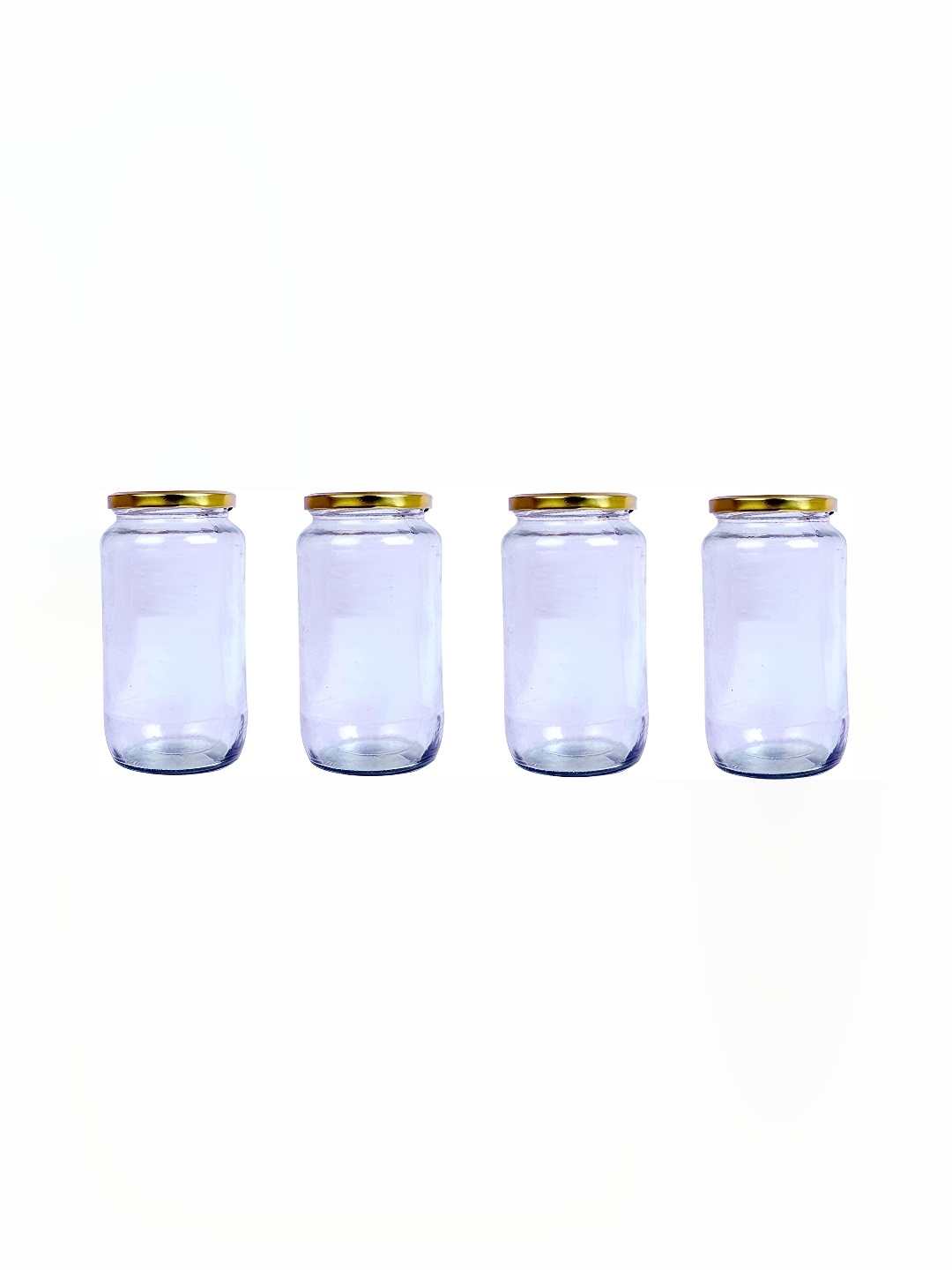 

Afast Transparent 4 Pieces Glass Dishwasher Safe Food Container 500 ml
