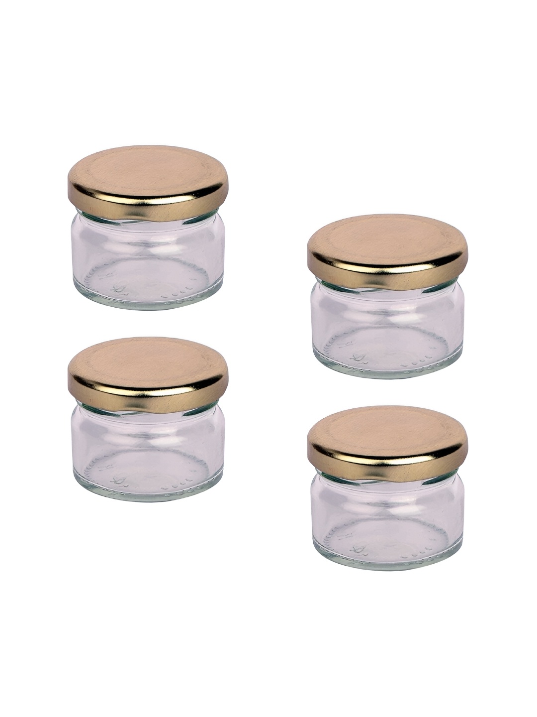 

Afast Transparent 4 Pieces Glass Food Container 100 ml