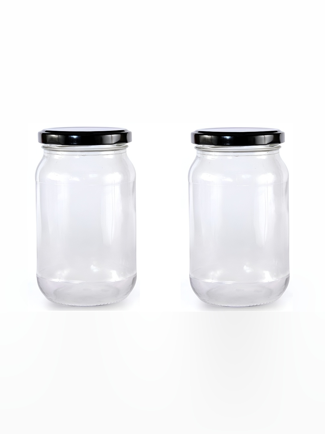 

Afast Transparent 2 Pieces Glass Dishwasher Safe Food Containers 500 ml Each