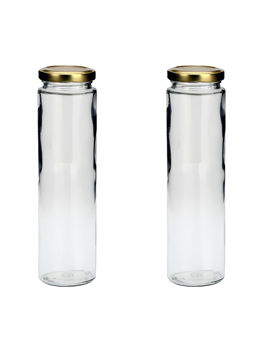 

Afast Transparent 2 Pieces Glass Dishwasher Safe Cookie jar 350 ml