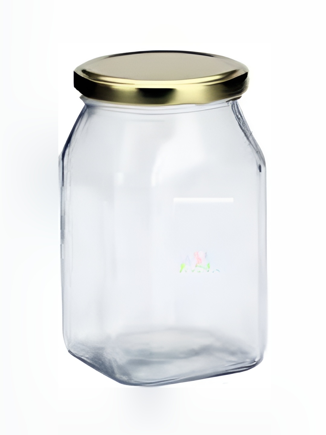 

Afast Transparent & Gold Toned Glass Dishwasher Safe Food Container 200ml