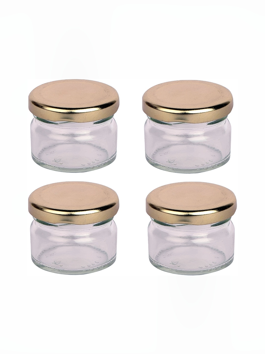 

Afast Transparent 4 Pieces Glass Dishwasher Safe Food Containers 50 ml Each