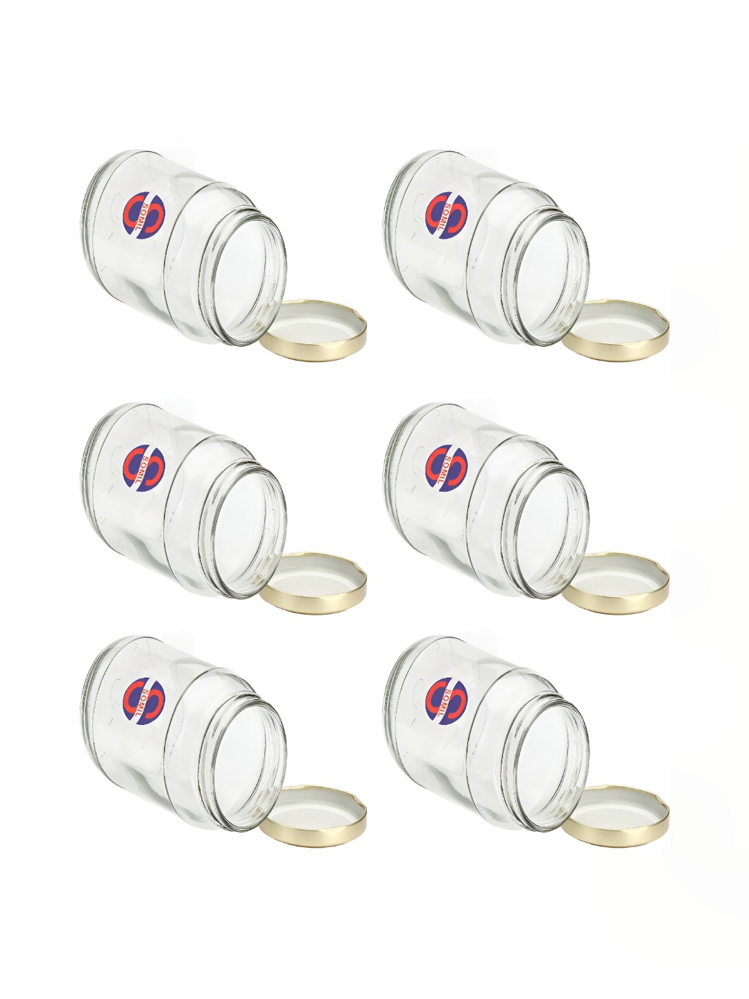 

Afast Transparent 6 Pieces Glass Dishwasher Safe Food Container 400 ml