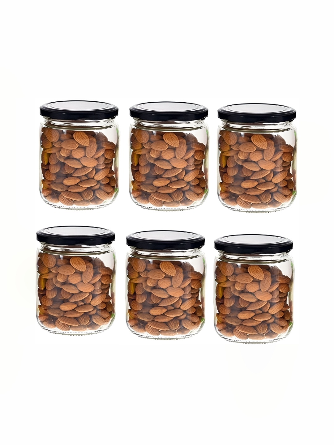 

Afast Transparent 6 Pieces Glass Dishwasher Safe Food Container 500 ml