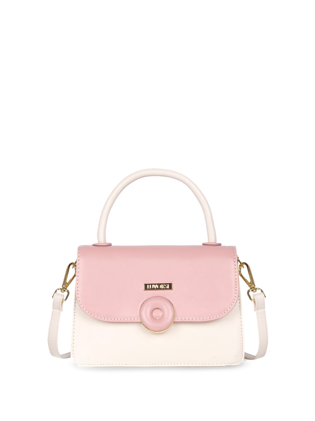 

Luvoksi Structured Handheld Bag, Pink