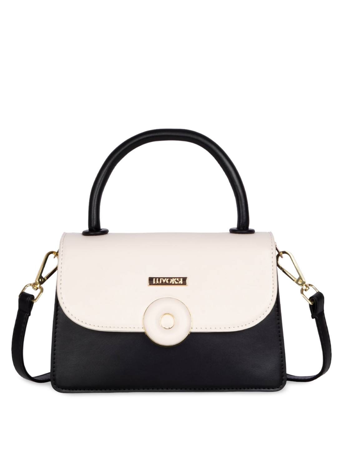 

Luvoksi Structured Handheld Bag, Black
