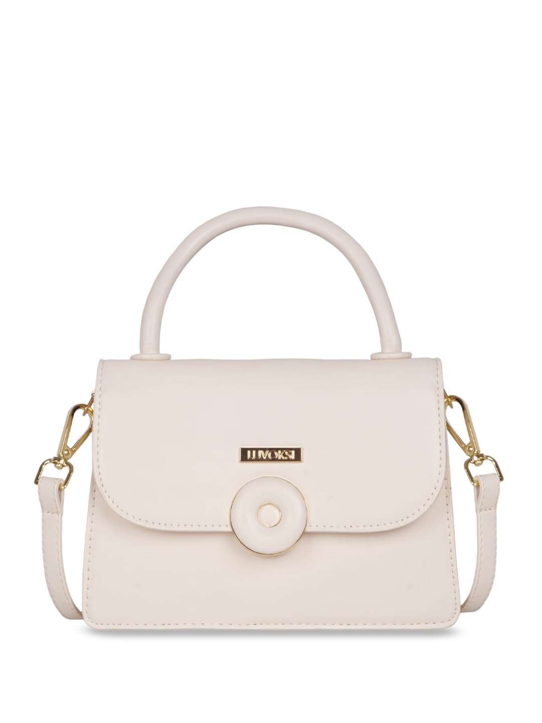 

Luvoksi Structured Handheld Bag, White