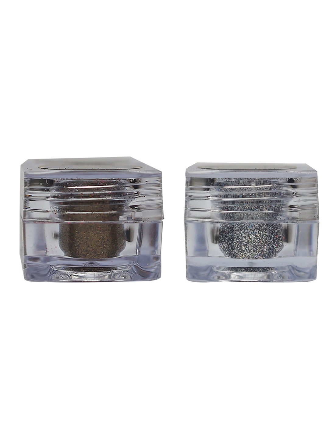 

Veoni BELLE Set of 2 HD Holographic Glitter Long Lasting Eyeshadow - 5 g each, Gold